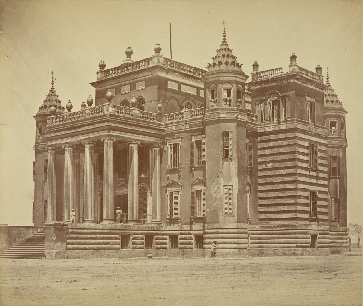 El Palacio Dilkusha de Felice Beato