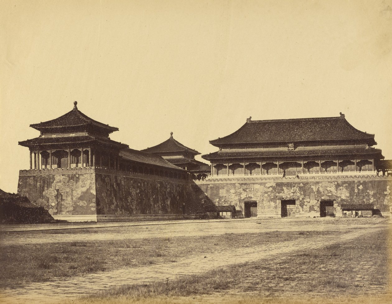 El Gran Palacio Imperial de Invierno, Pekín, 29 de octubre de 1860 de Felice Beato