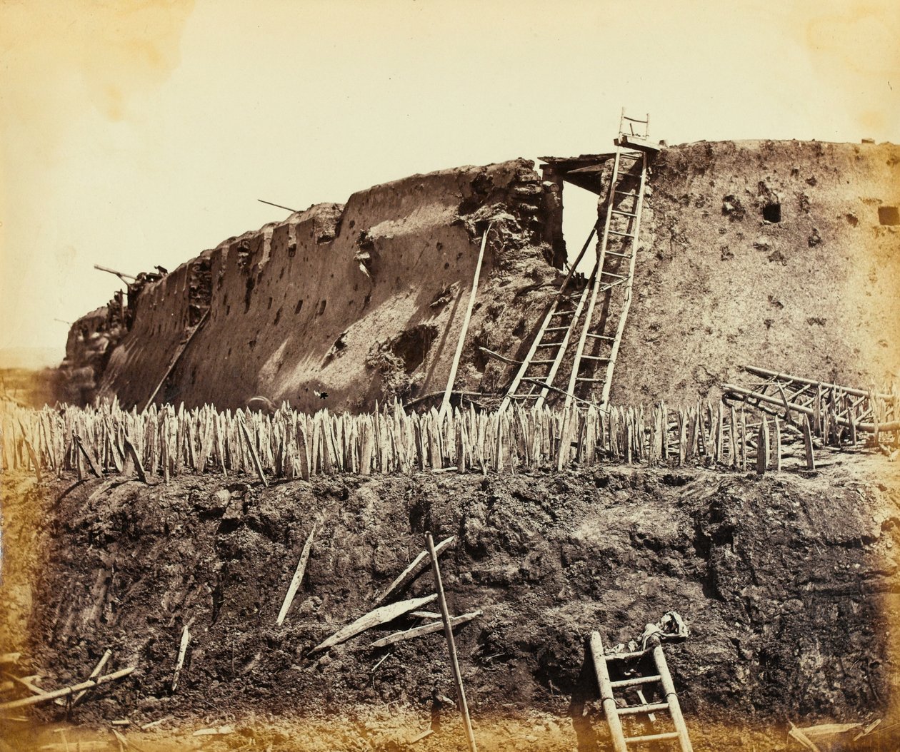 El Fuerte Norte de Taku, China de Felice Beato