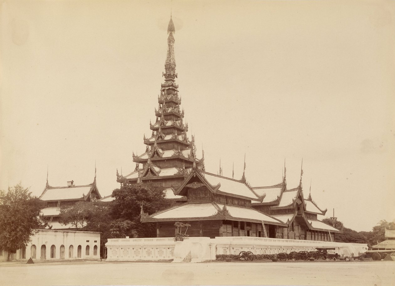 El Palacio Mandalay (Centro del Universo) de Felice Beato