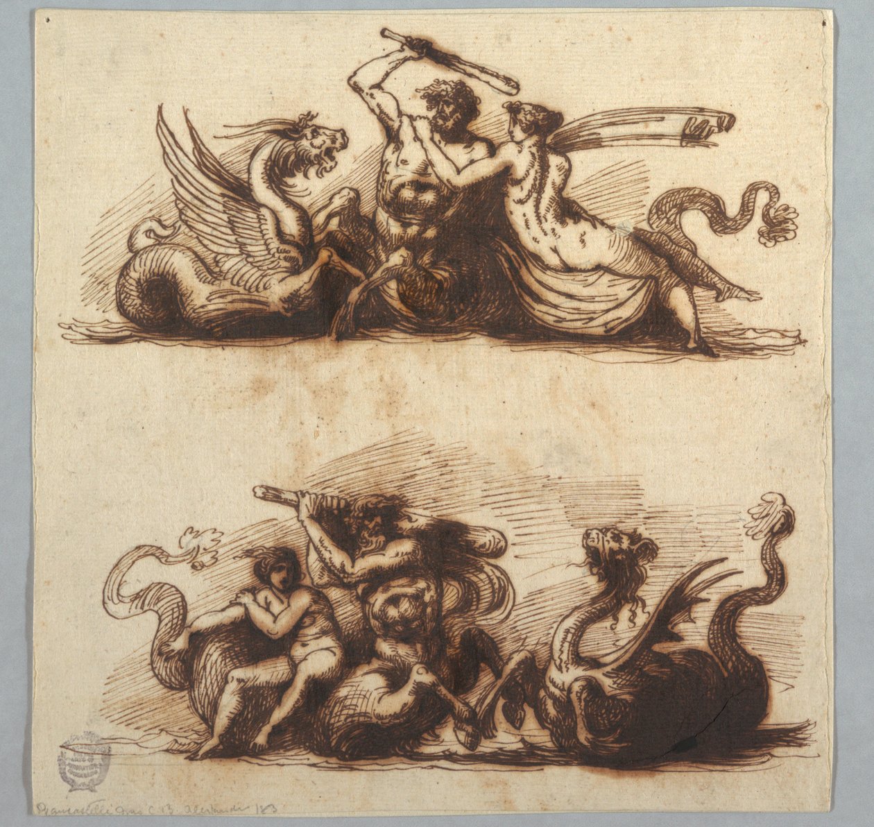 Bythos y Aphros de Felice Giani