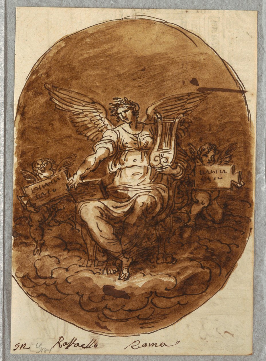 Personificación de la Poesía, Después de Rafael de Felice Giani