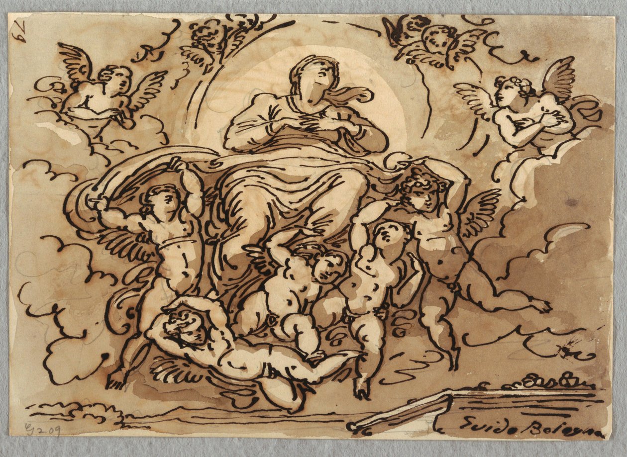 La Anunciación de la Virgen, Después de Guido Reni de Felice Giani
