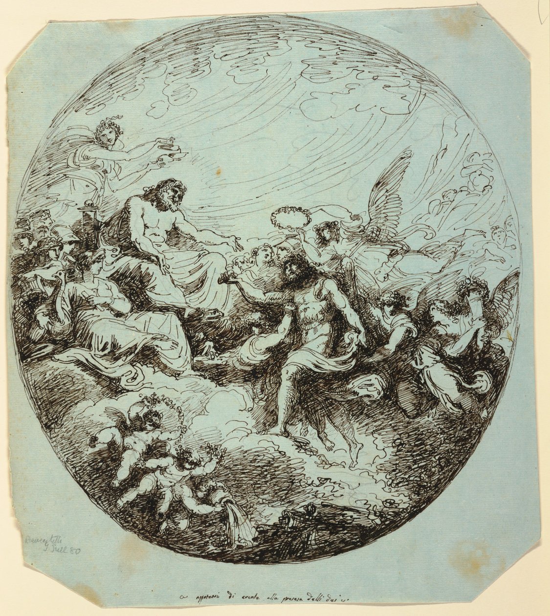 La apoteosis de Hércules, Palazzo Gessi, Faenza de Felice Giani