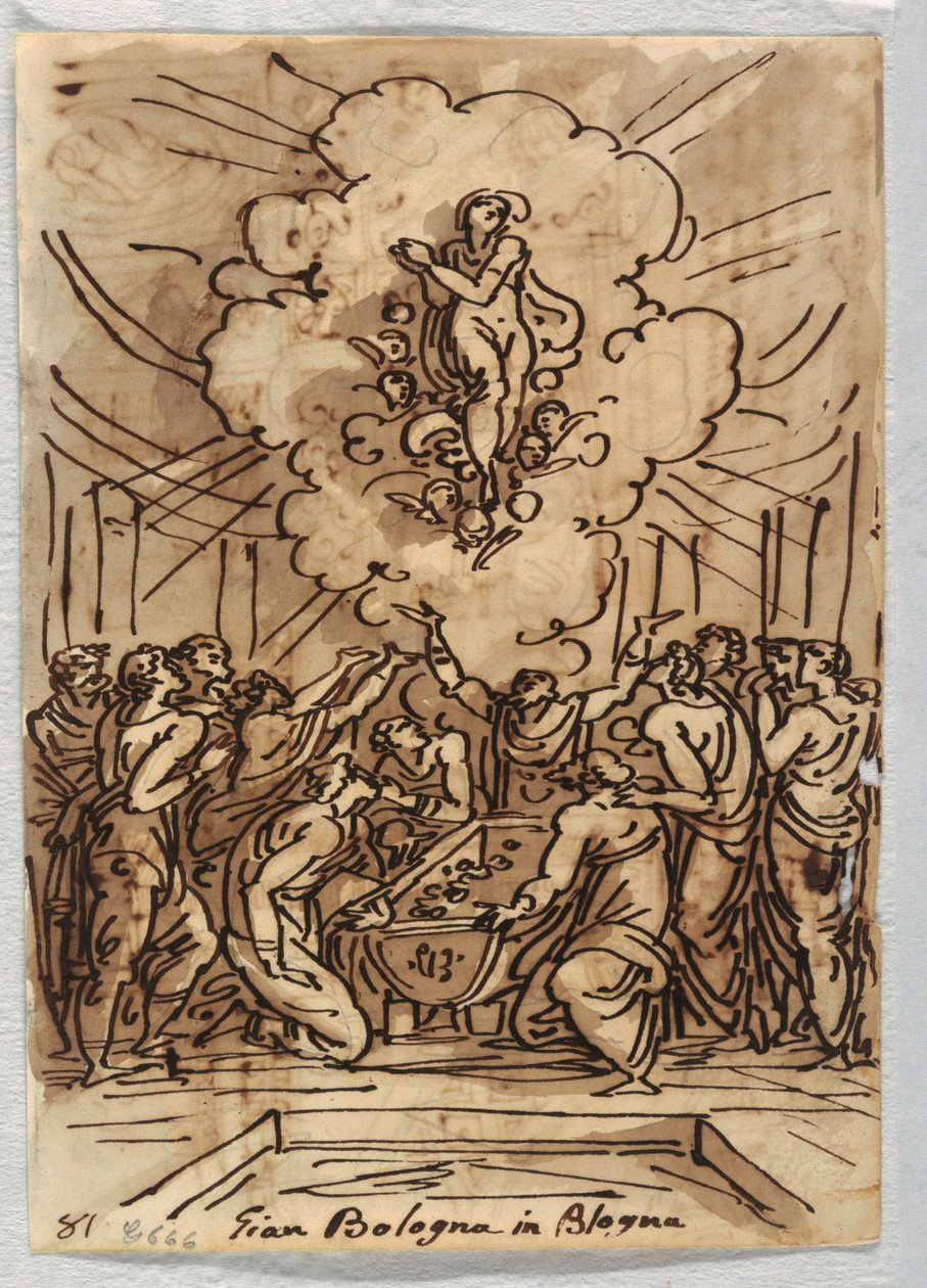 La Asunción de la Virgen de Felice Giani