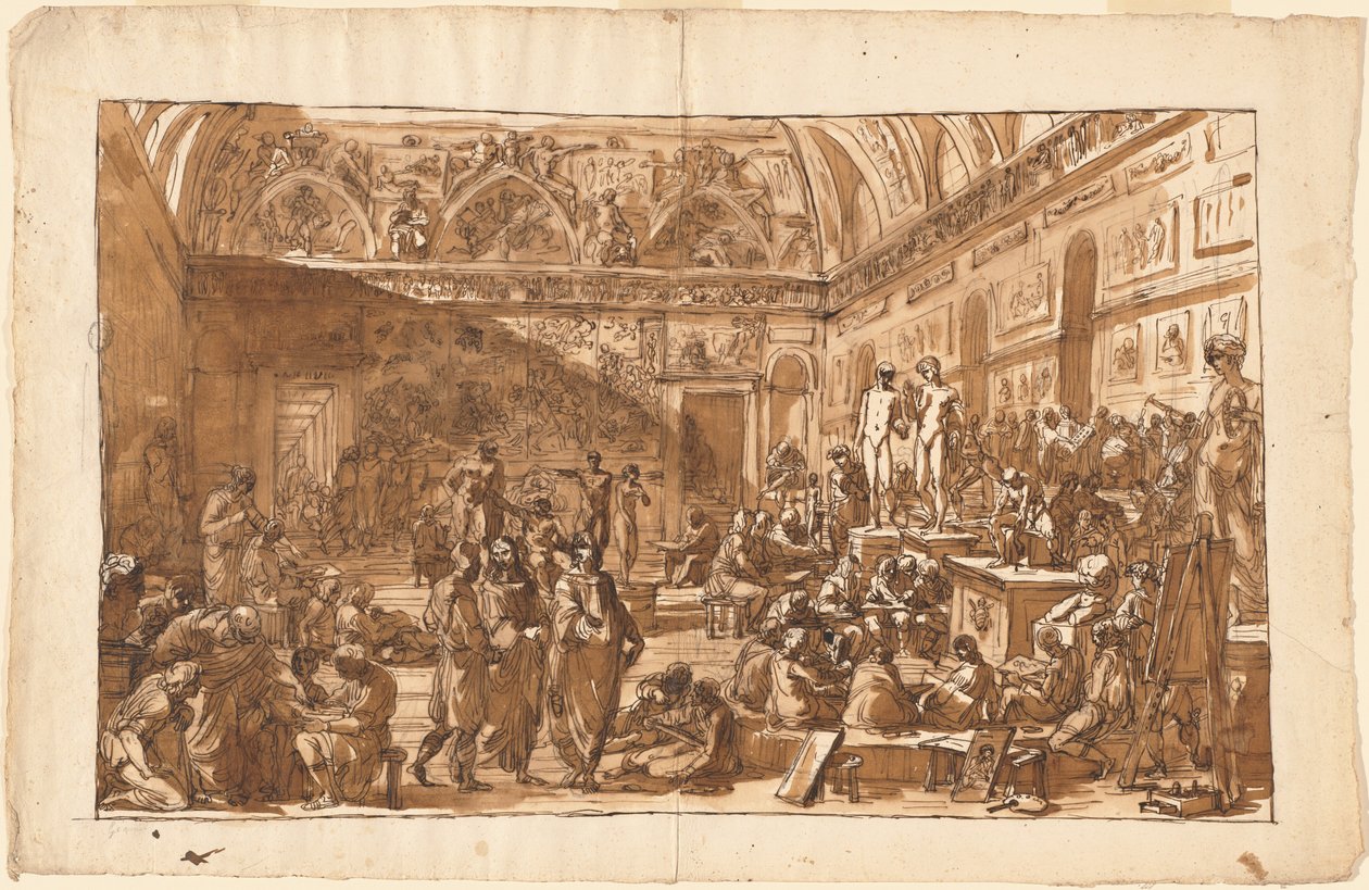 La escuela de Roma de Felice Giani