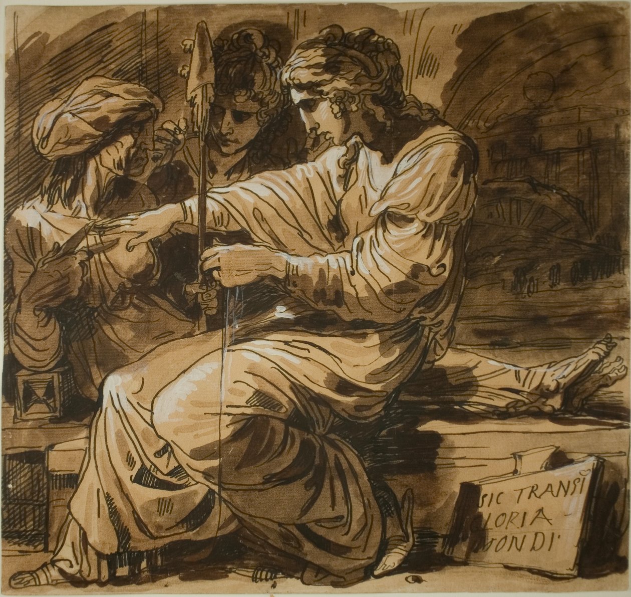 Las tres Parcas de Felice Giani