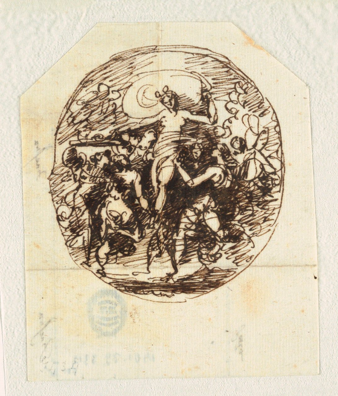El Triunfo de Venus diseñado para el dormitorio del Palazzo Milzetti, Faenza de Felice Giani