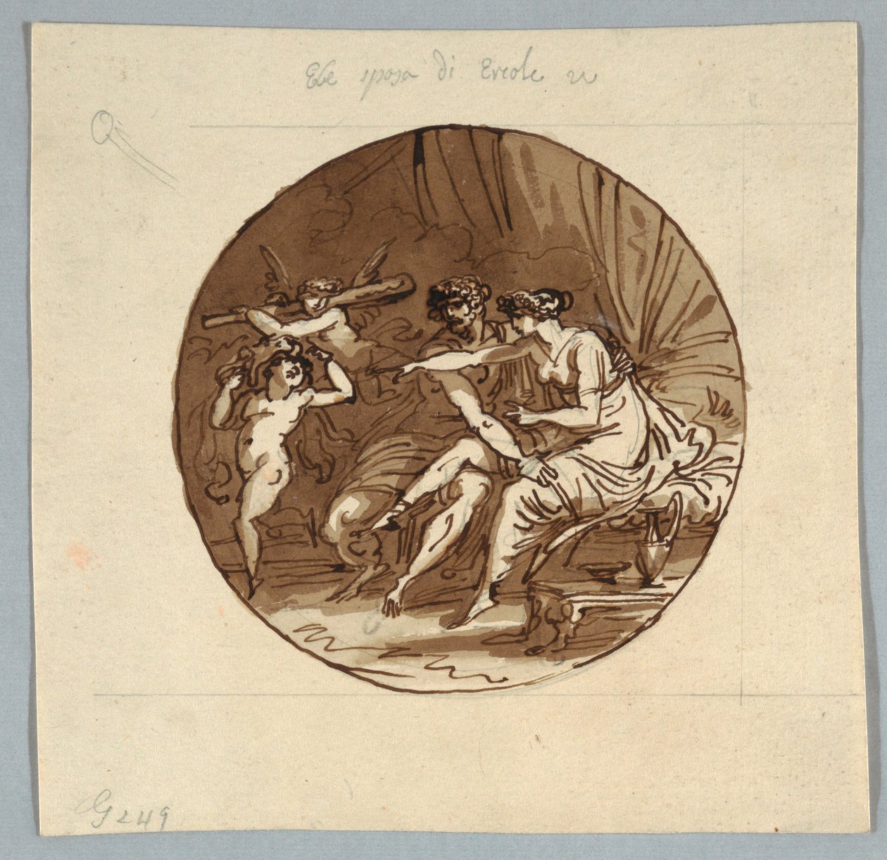 La Boda de Hebe y Hércules de Felice Giani