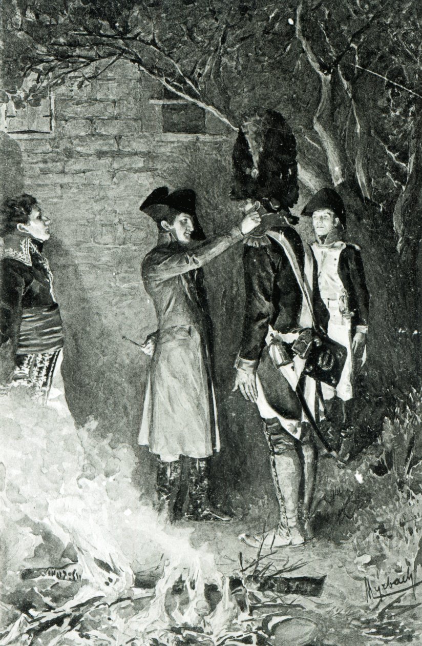 Napoleón y Coignet de Felicien baron de Myrbach Rheinfeld