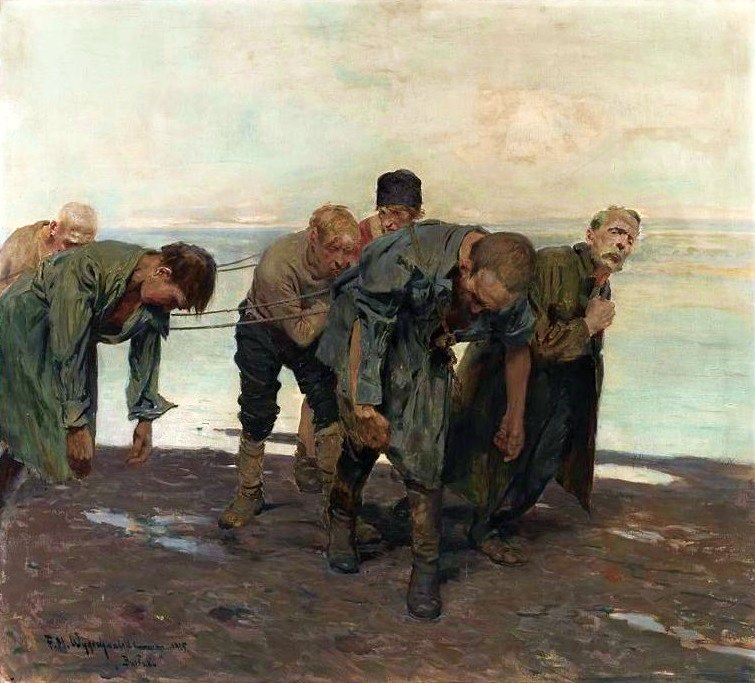 Remolcadores de barcazas de Feliks Michal Wygrzywalski