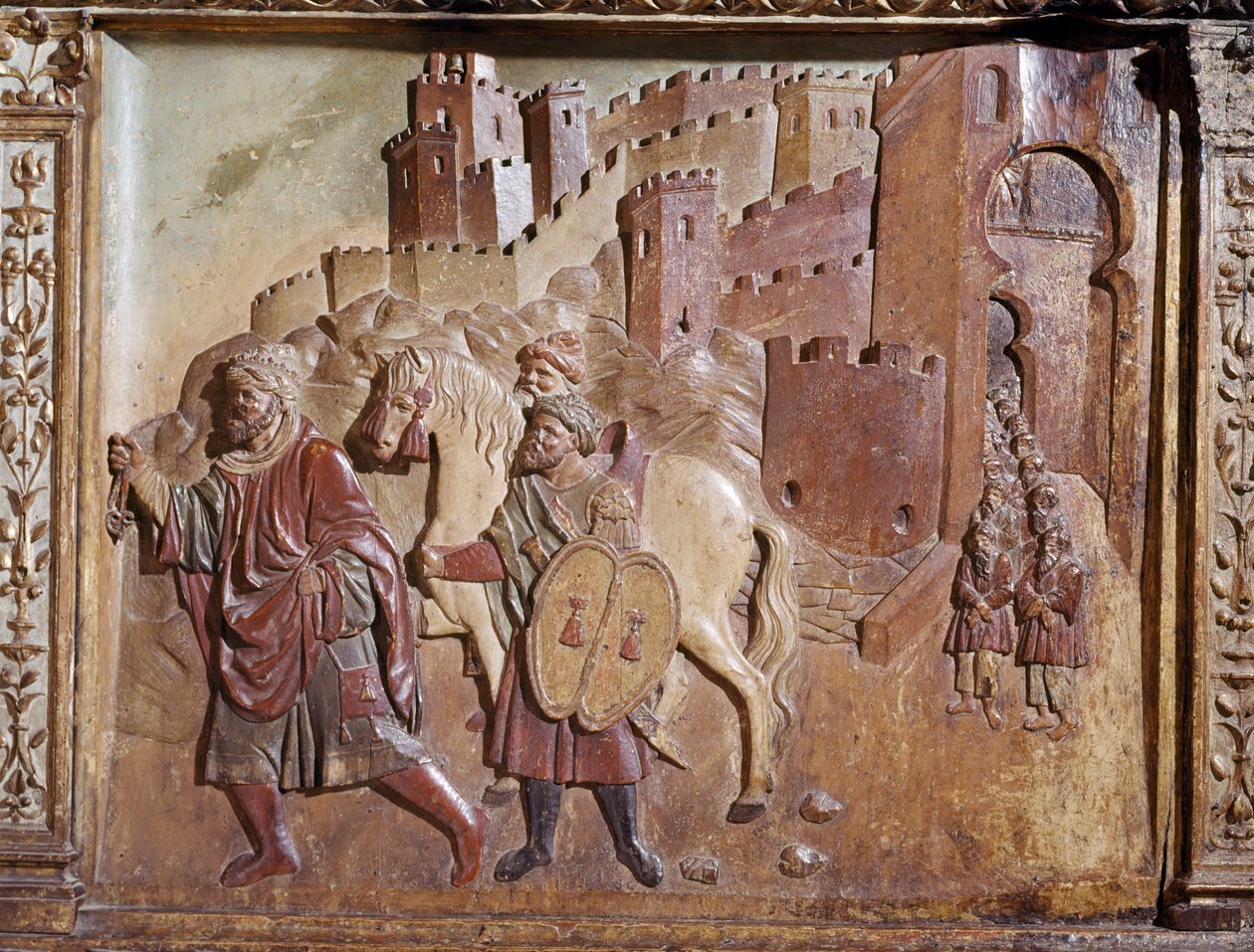 El Retablo de la Entrega de Granada de Felipe Bigarny or Vigarny