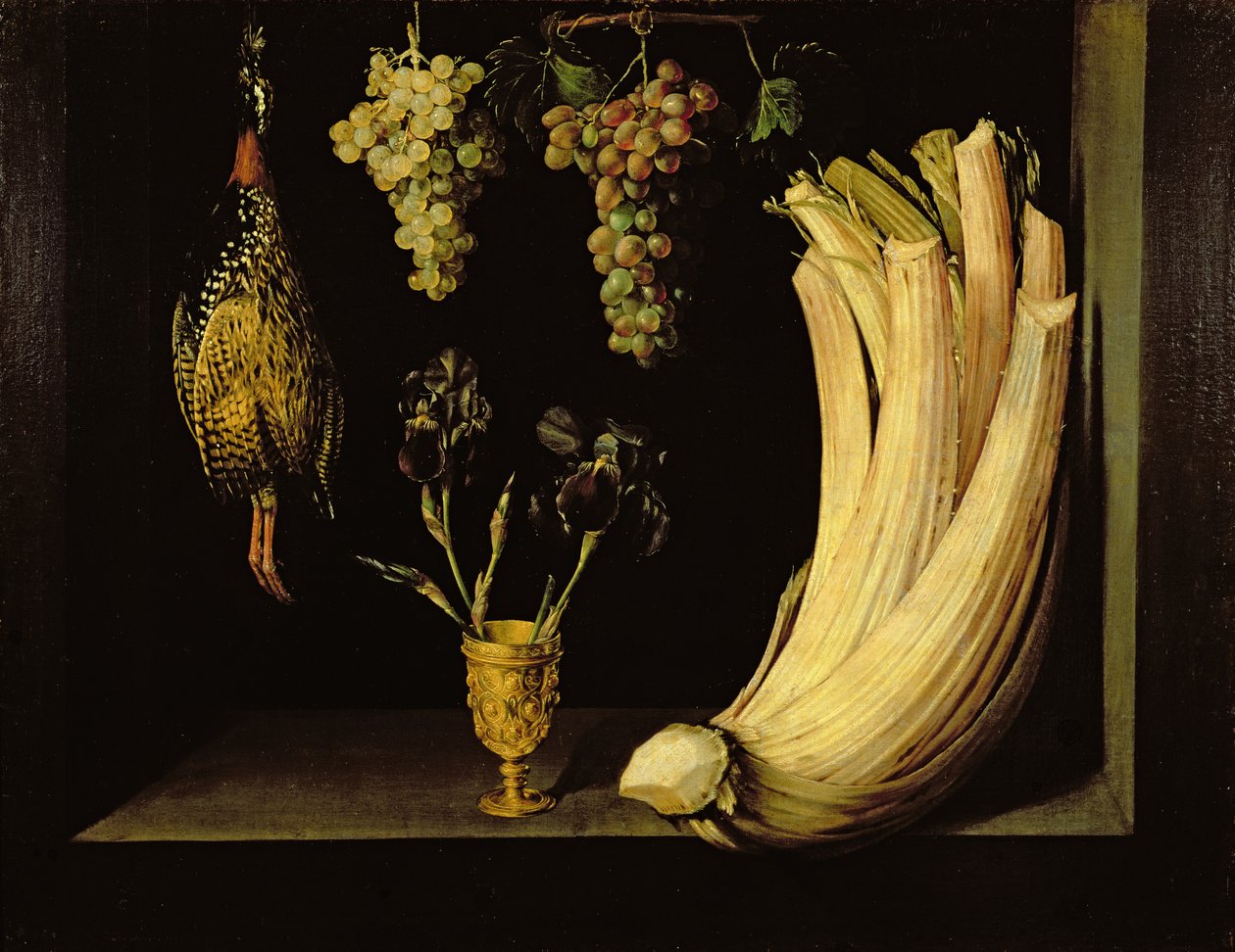 Naturaleza muerta, 1628 de Felipe Ramirez