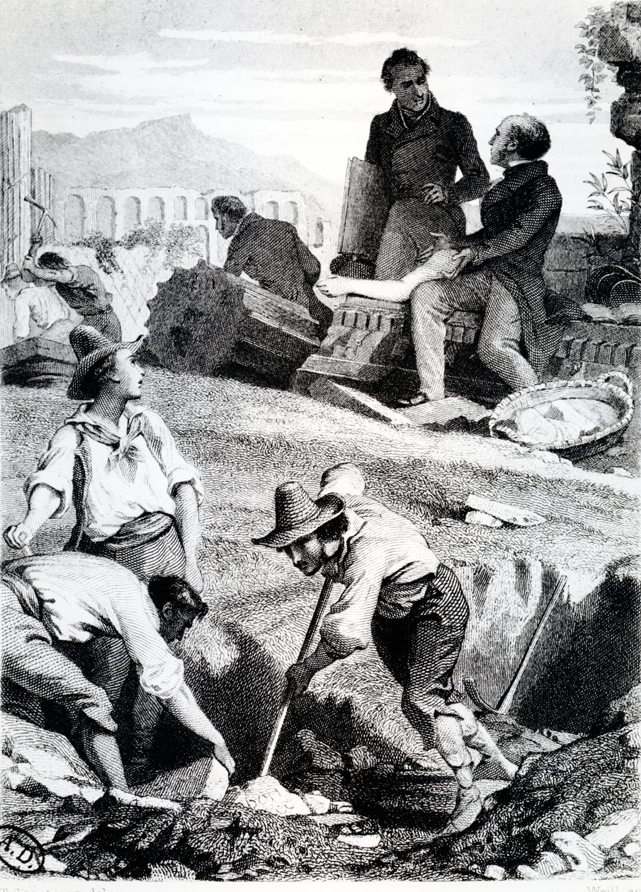 Las excavaciones en Torre Vergata, de 