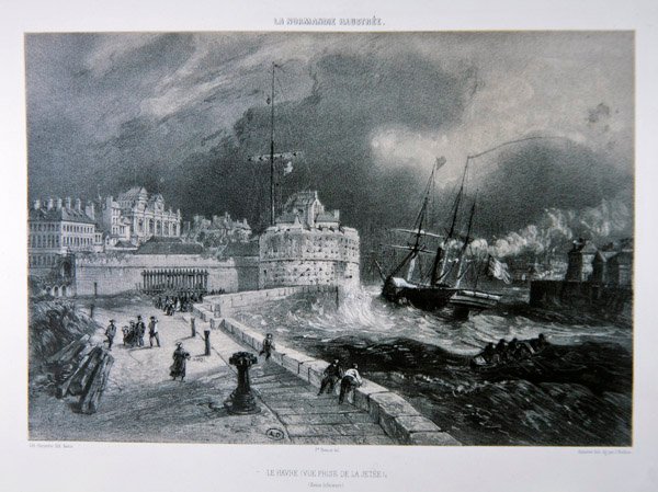 El Muelle en Le Havre, del primer volumen de 