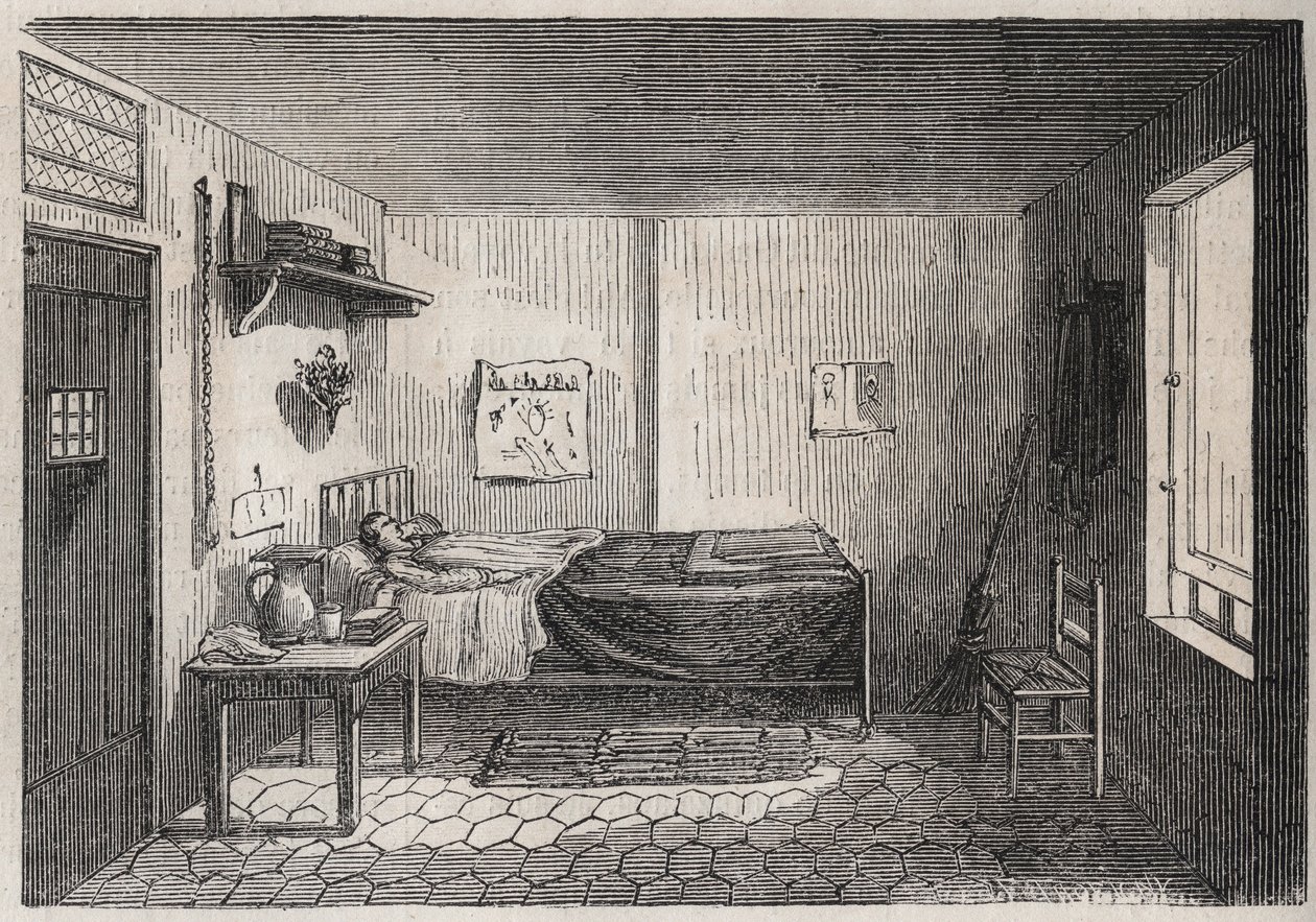París - Prisión de la Petite Roquette (prisión para mujeres y adolescentes) de Felix (after) Thorigny