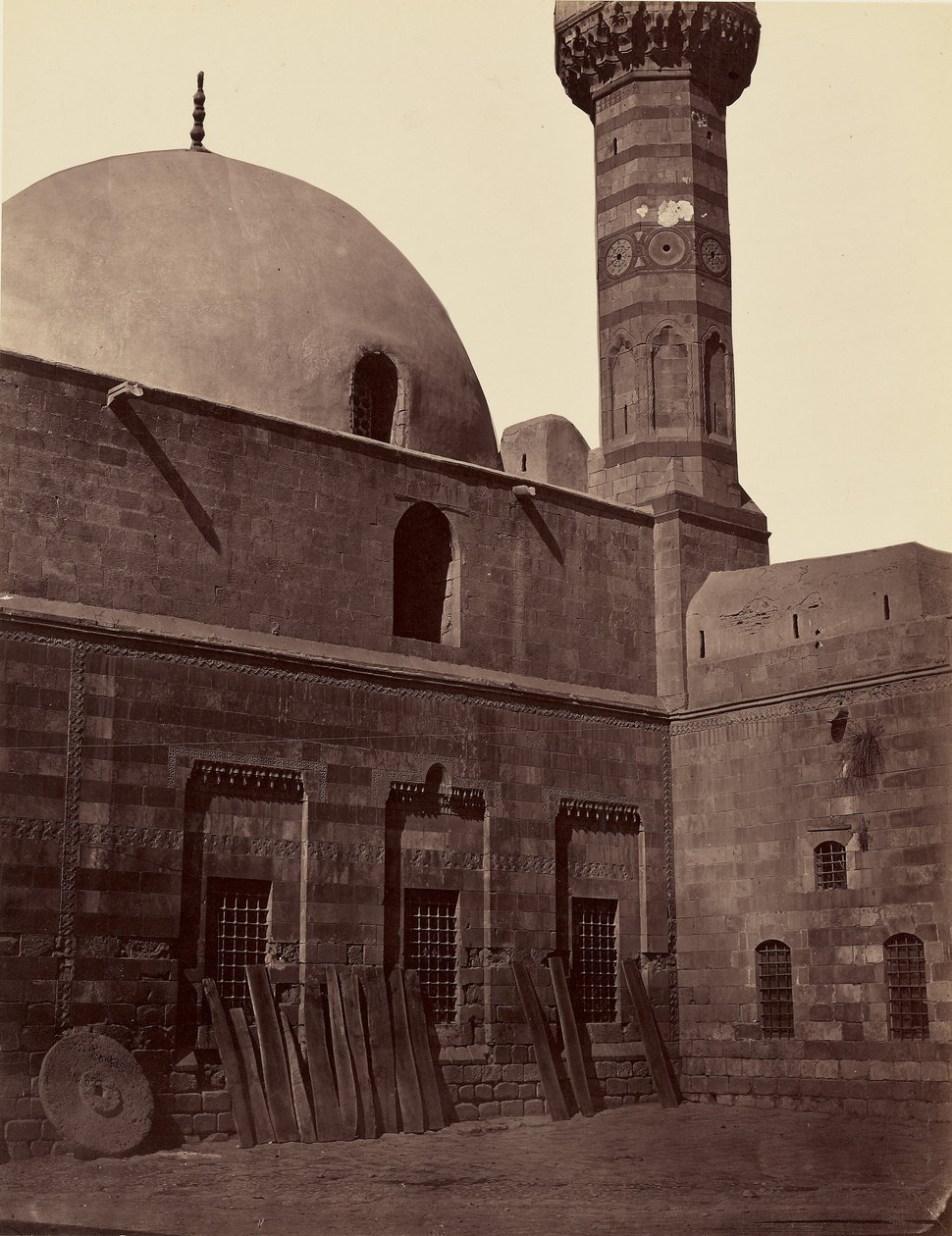Mezquita Es-Sahgir, en el suburbio de Meydan - Damasco de Félix Bonfils
