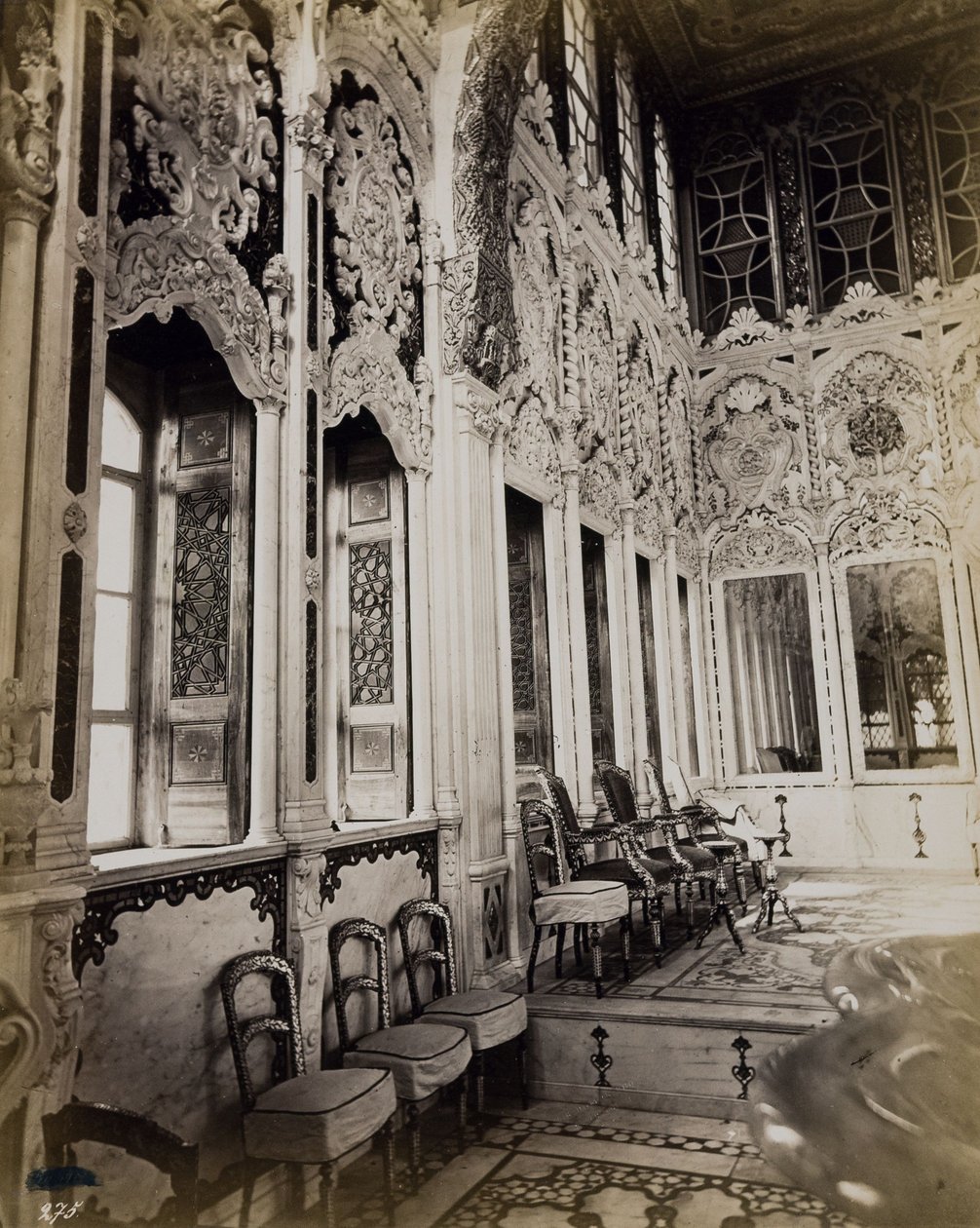 Casa rica en Damasco de Félix Bonfils