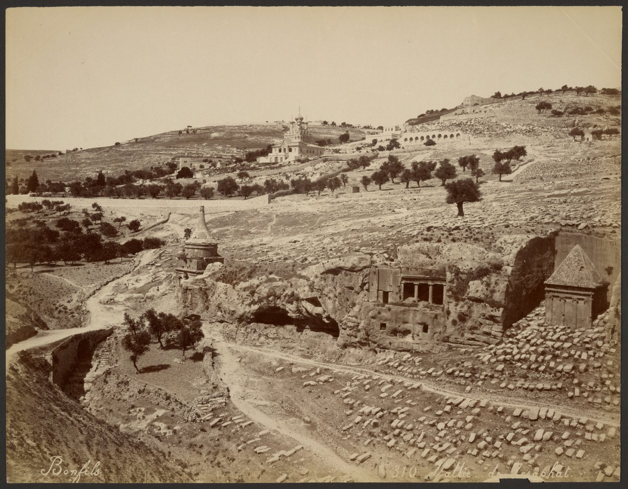 Valle de Josafat de Félix Bonfils