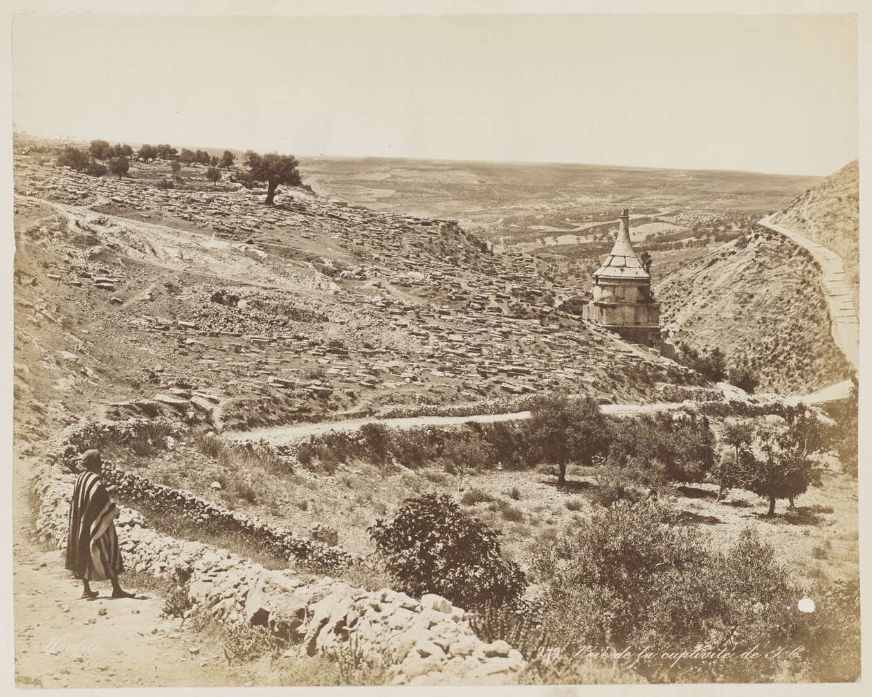 Vista del cautiverio de Jesucristo, hacia #279 de Félix Bonfils