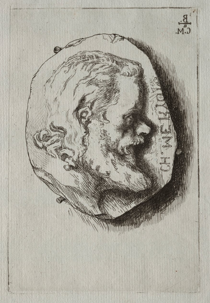 Charles Meryon, 1854 de Felix Bracquemond