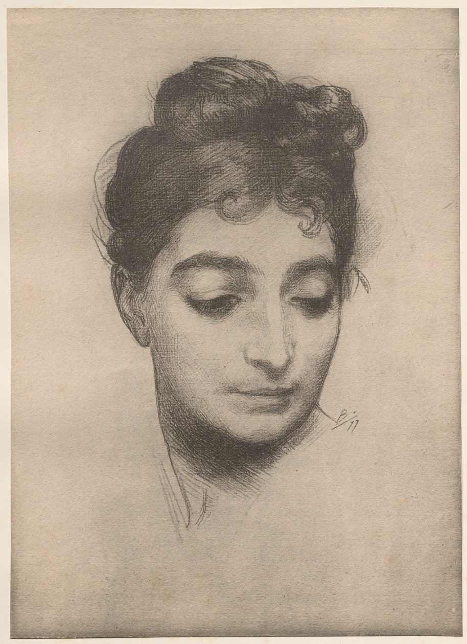 Retrato, 1899 de Felix Bracquemond