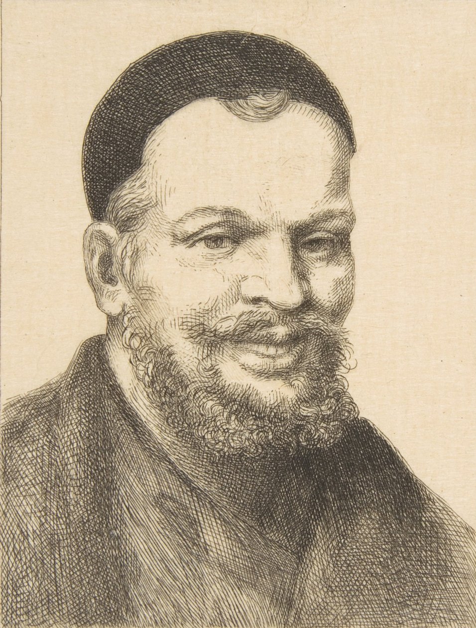 Retrato de Rabelais de Felix Bracquemond