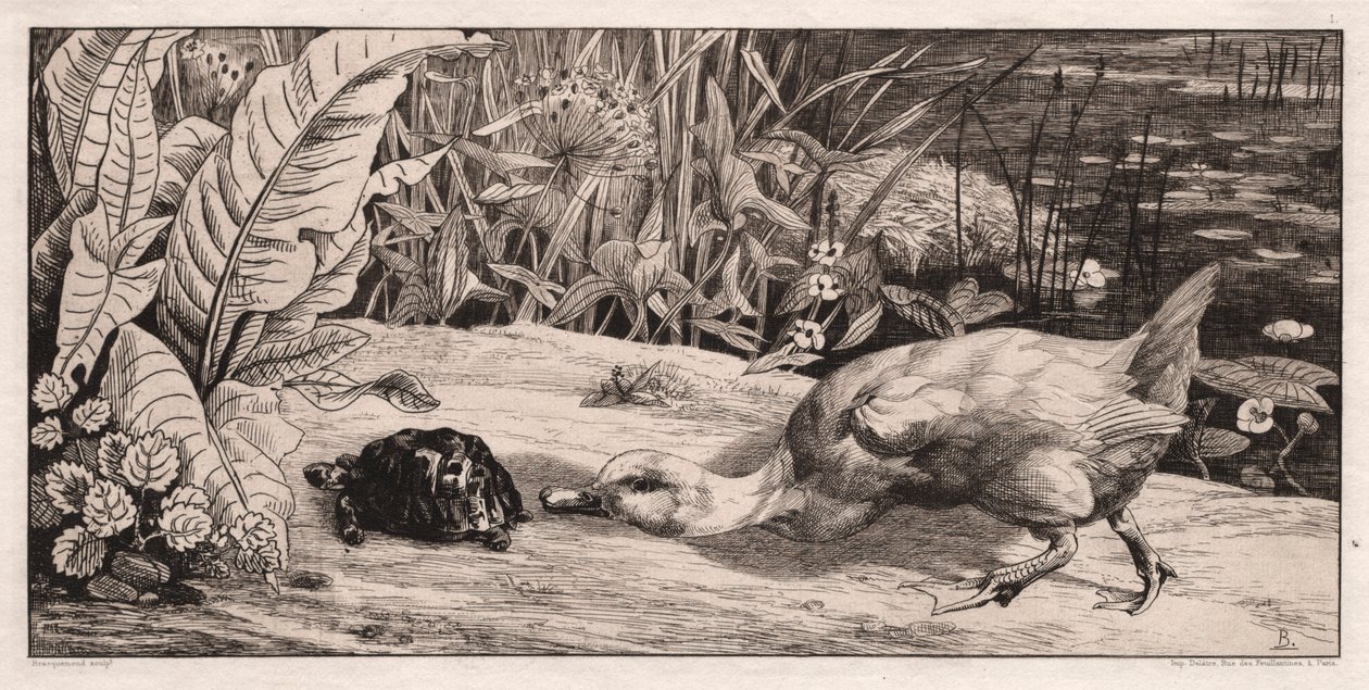 El desconocido, 1862 de Felix Bracquemond