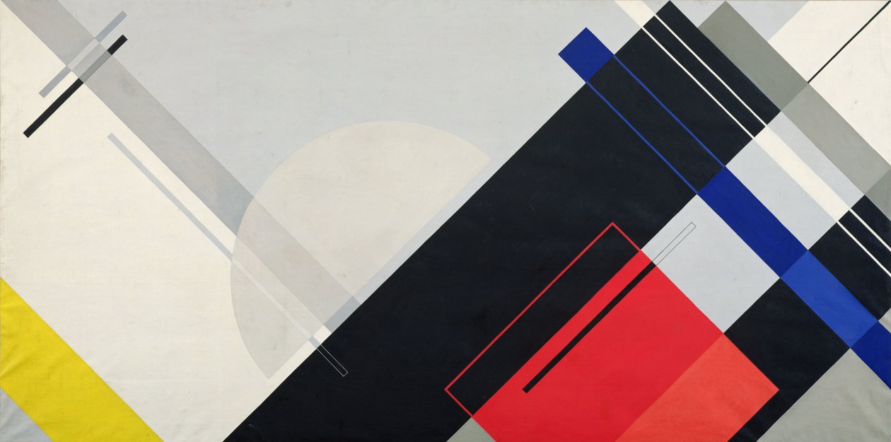 Composición Mural III (óleo sobre lienzo) de Felix Del Marle