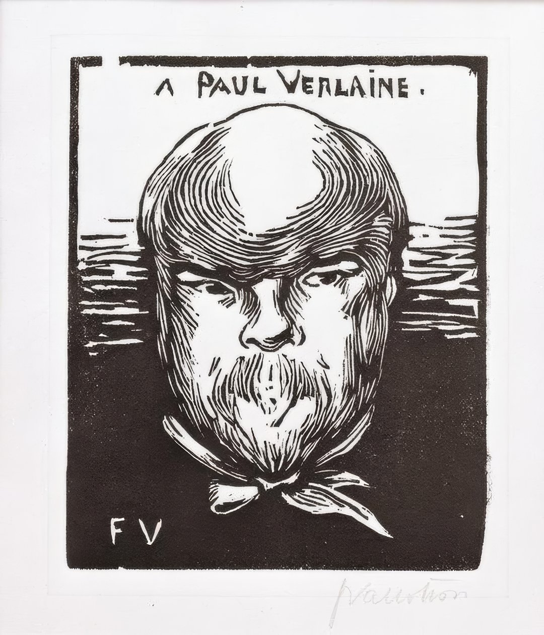 A Paul Verlaine de Felix Edouard Vallotton