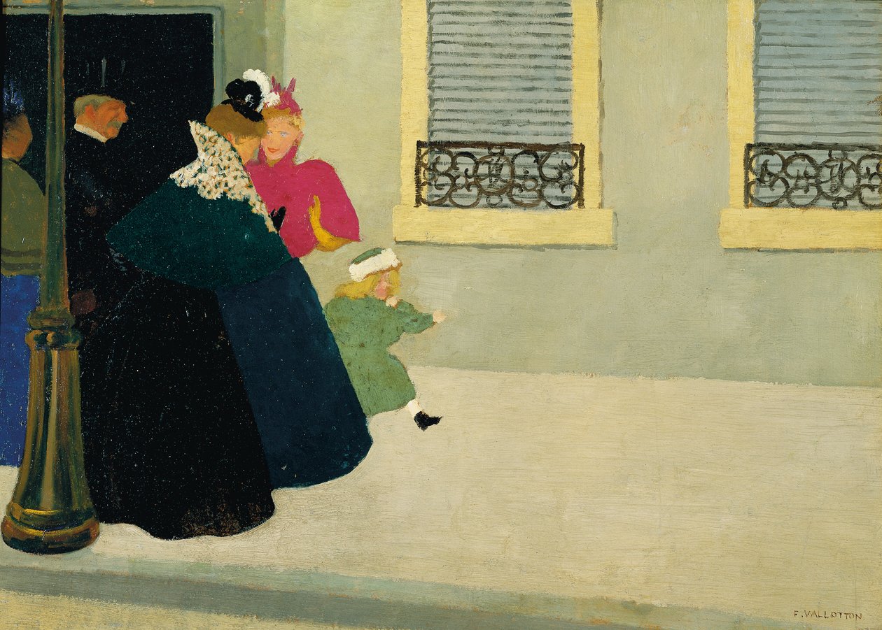 Un Paseo de Felix Edouard Vallotton