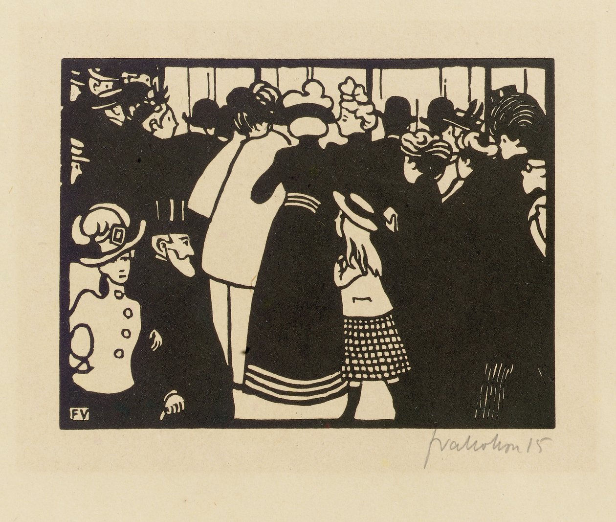 Exposición Universal 1900 de Felix Edouard Vallotton