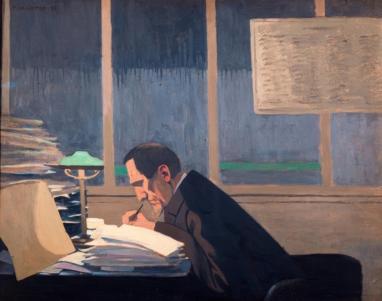 Félix Fénéon en la Revue Blanche de Felix Edouard Vallotton