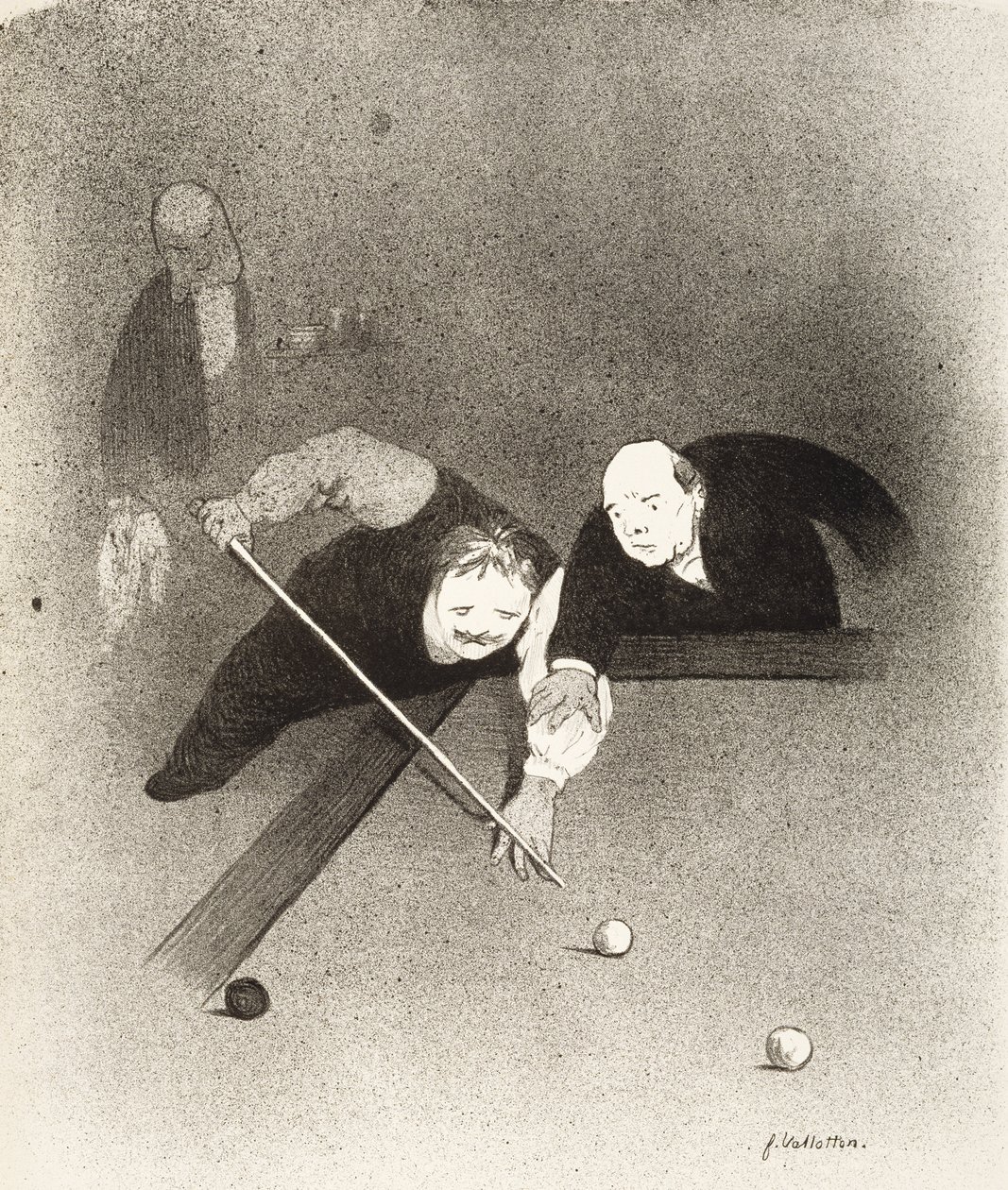Para LEscarmouche: Los Aburridos, 1898 de Felix Edouard Vallotton