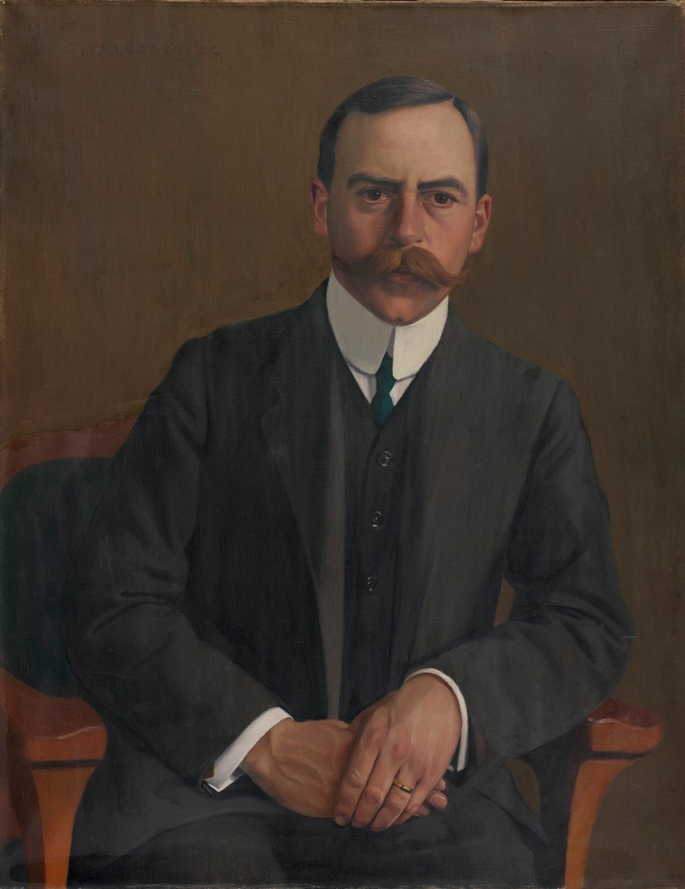 El Doctor Arthur Hahnloser, 1909 de Felix Edouard Vallotton