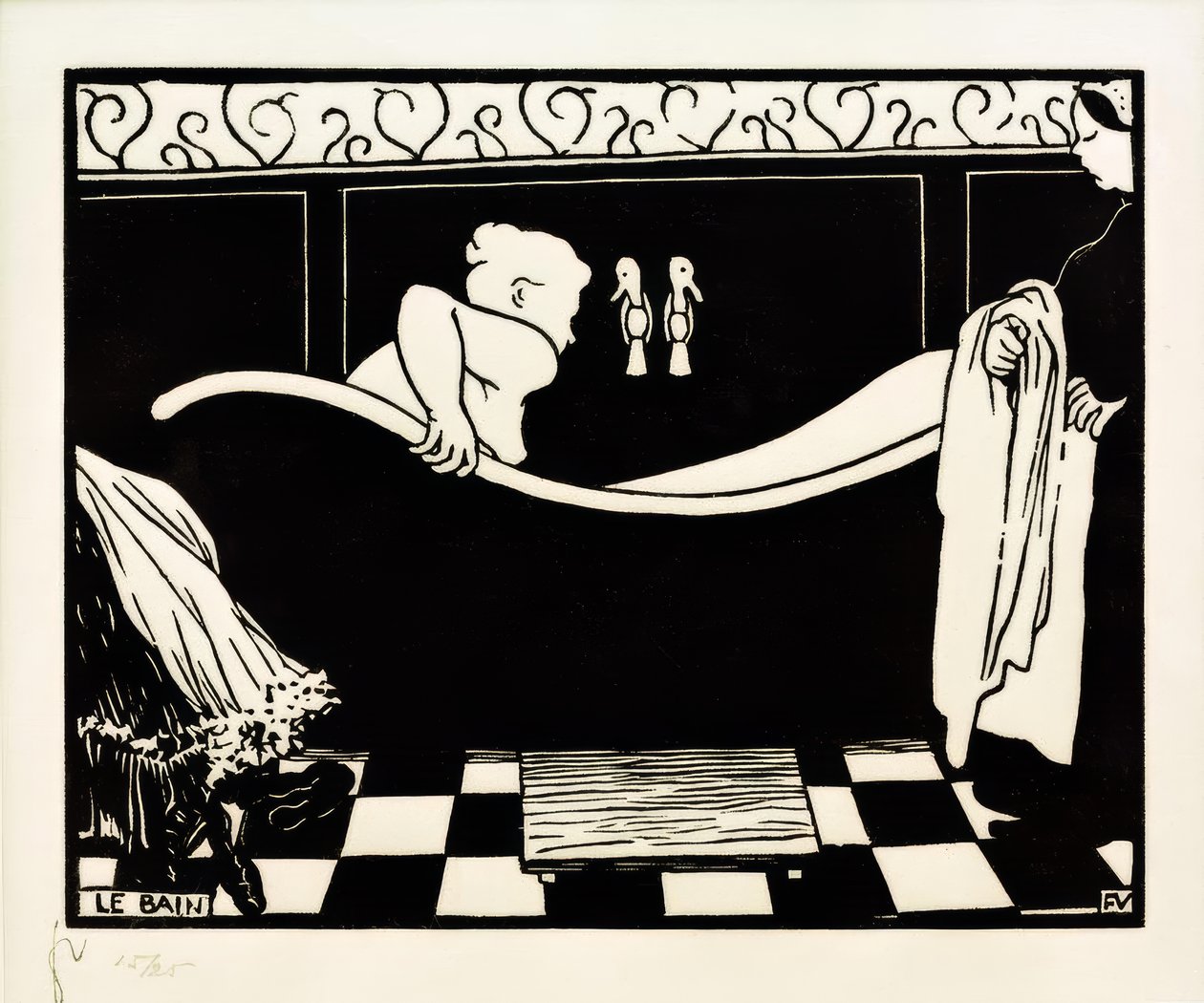 El baño de Felix Edouard Vallotton