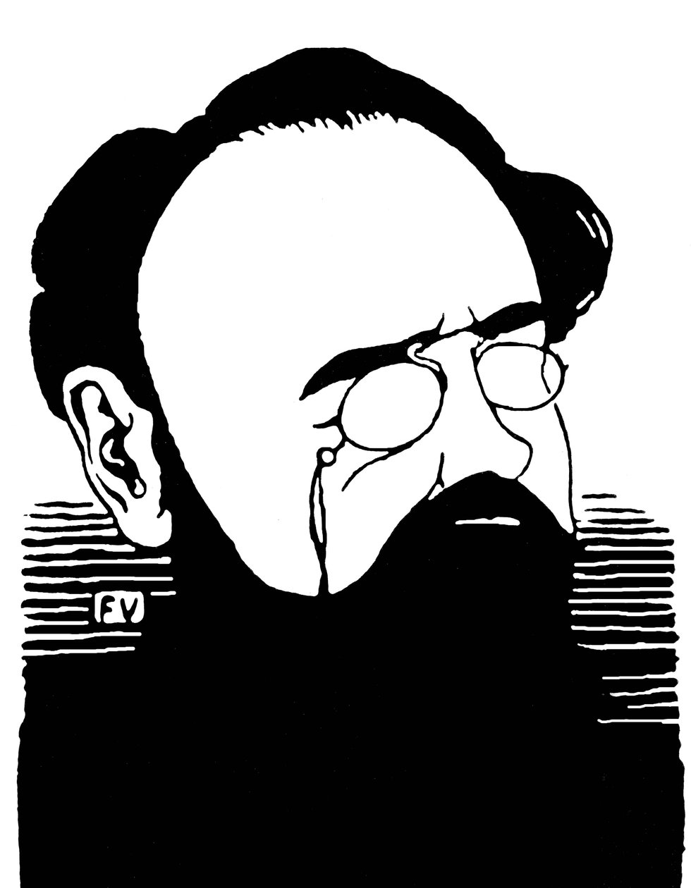 Retrato de Emile Zola (1840-1902), escritor francés. Grabado de Felix Edouard Vallotton (1865-1925) de Felix Edouard Vallotton