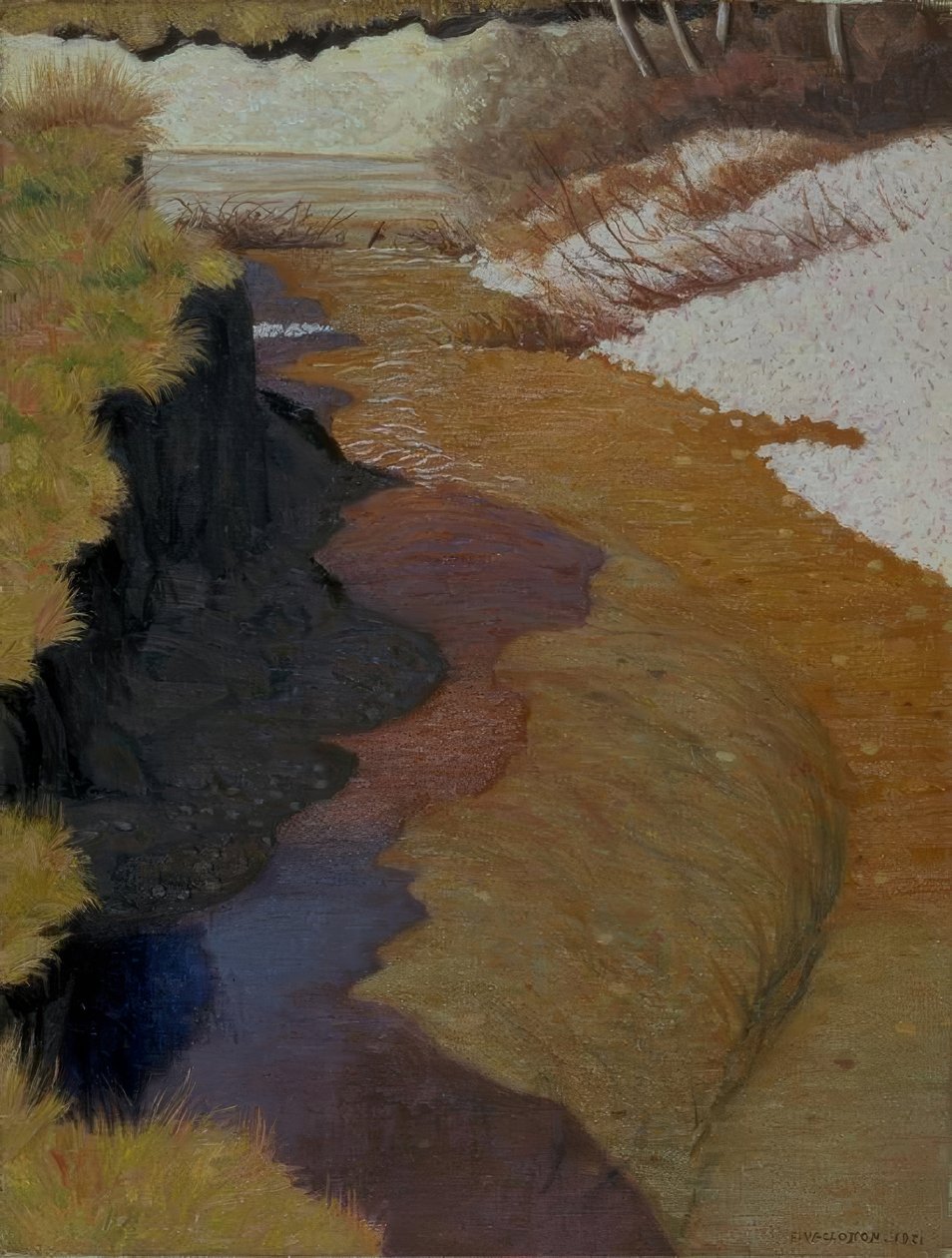 Vista de Cagne de Felix Edouard Vallotton