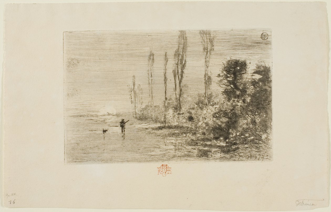 Mañana de otoño de Felix Hilaire Buhot