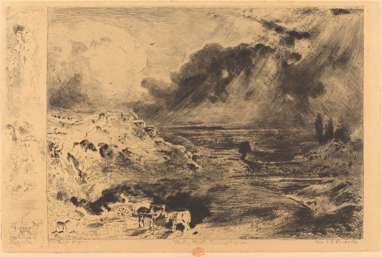 La tormenta de Felix Hilaire Buhot