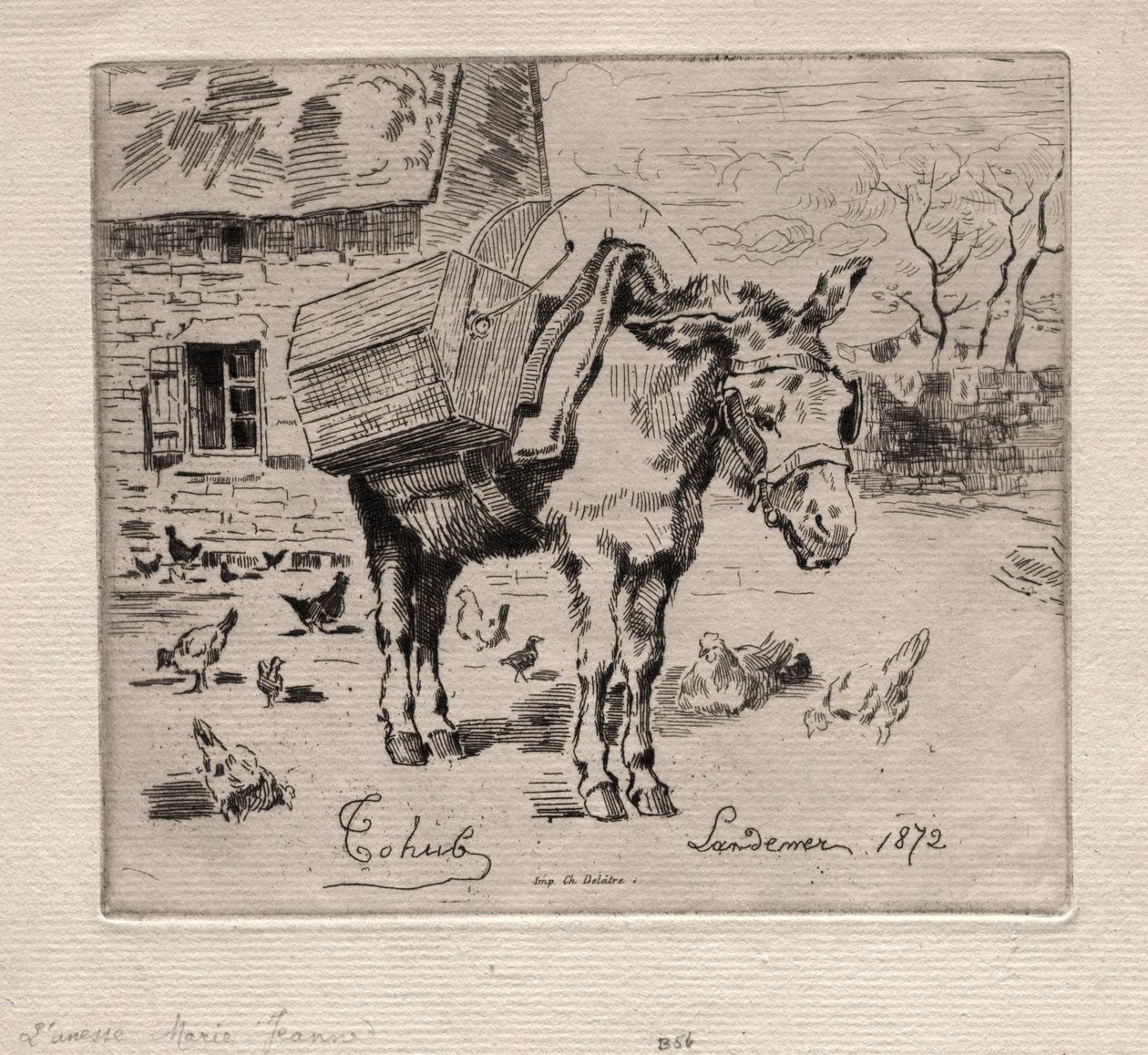 La mula, Marie-Jeanne de Felix Hilaire Buhot