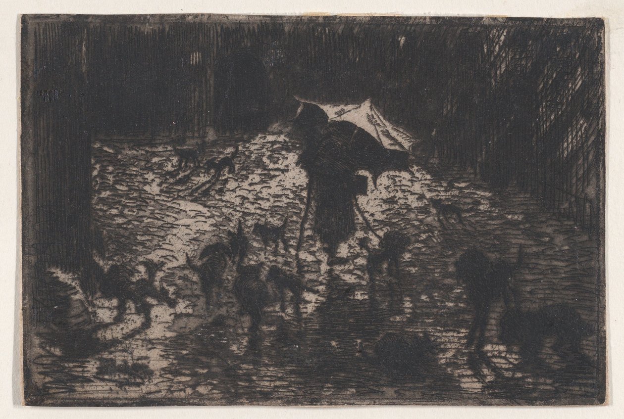 Los Merodeadores Nocturnos, 1865-98 de Felix Hilaire Buhot