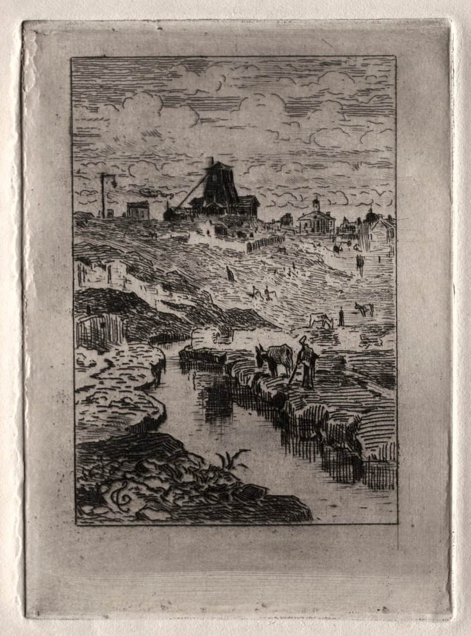 El pozo de la colina de Cailles de Felix Hilaire Buhot