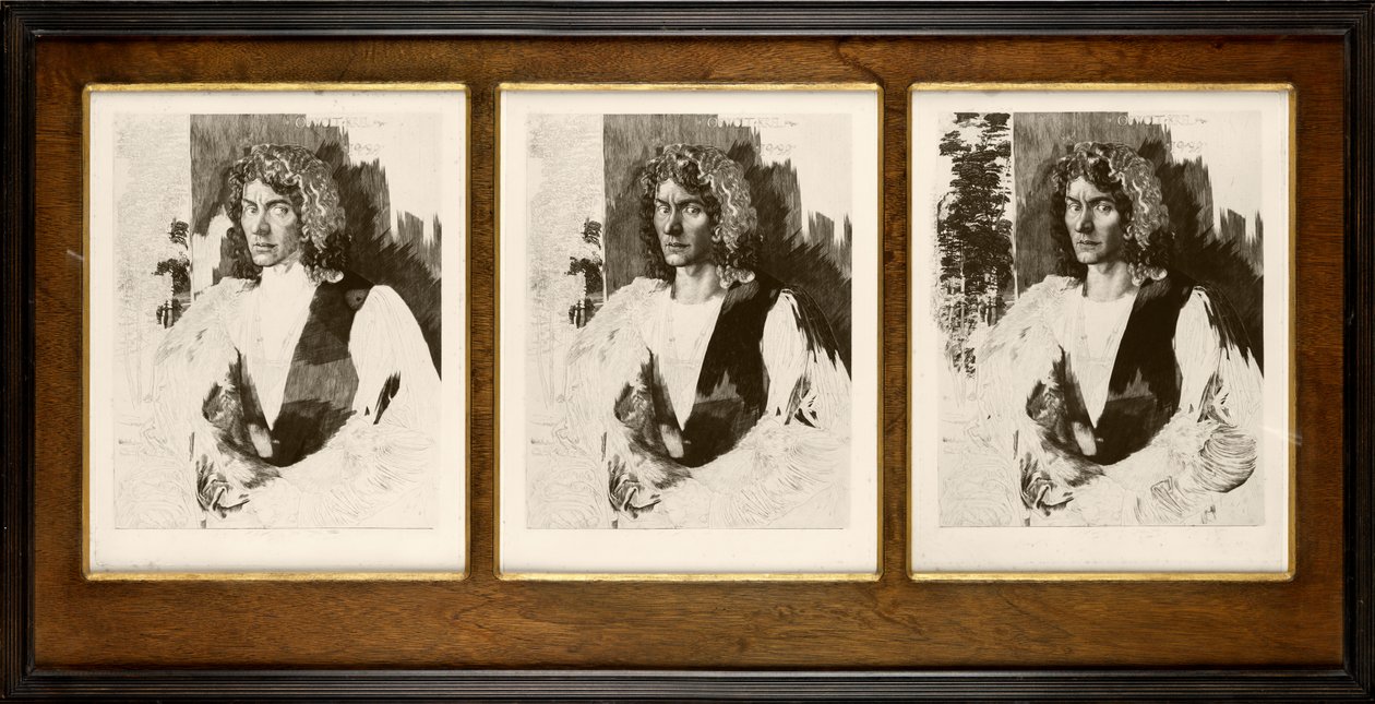 Retrato de Oswald Krell de Felix Jasinski