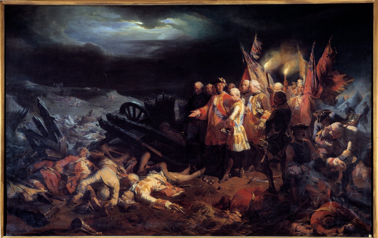 Guerra de Sucesión Austriaca (1740-1748): La Batalla de Fontenoy de Felix Philippoteaux