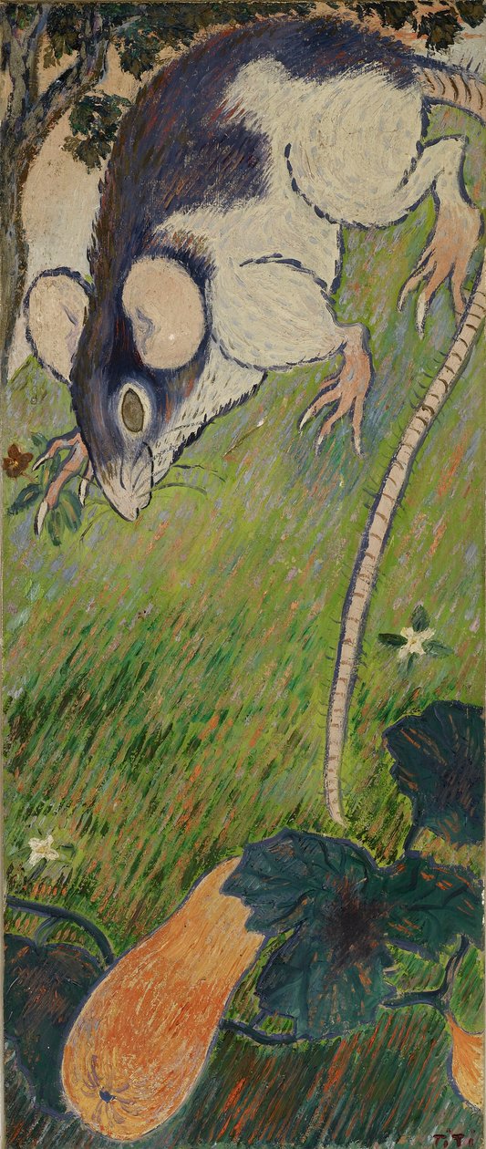 La rata, c. 1890s de Felix Pissarro