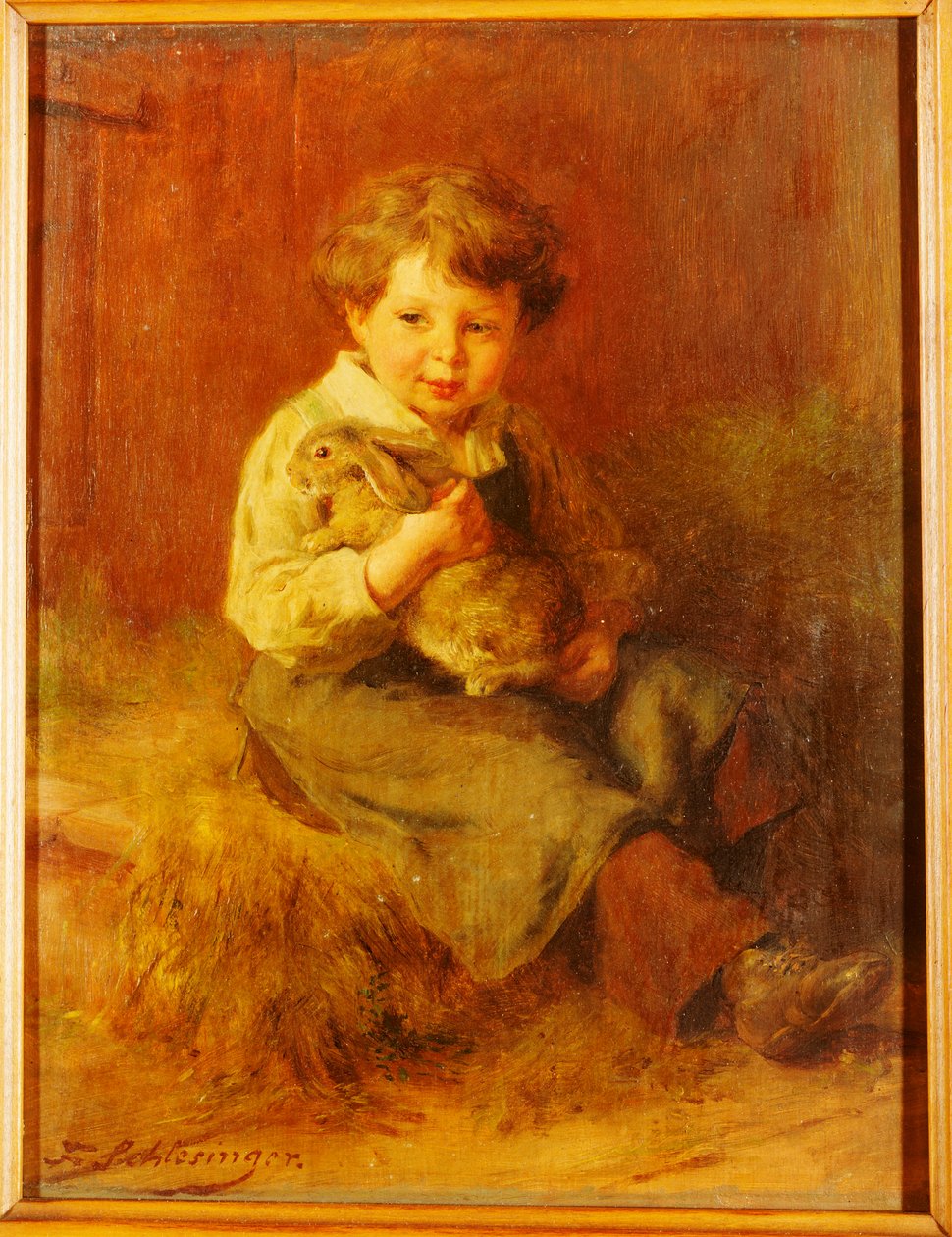 El conejo mascota de Felix Schlesinger