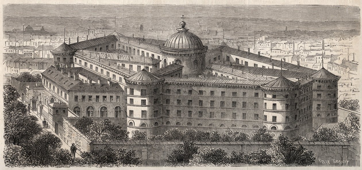París - Prisión de la Petite Roquette de Felix Thorigny
