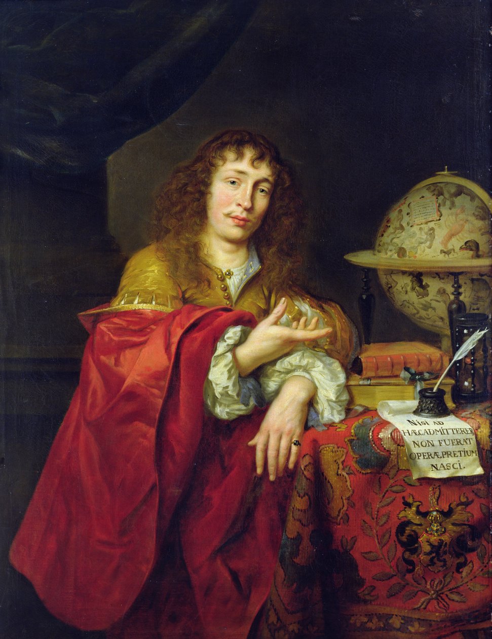 Retrato de un joven erudito de la familia Kerckring de Ferdinand Bol
