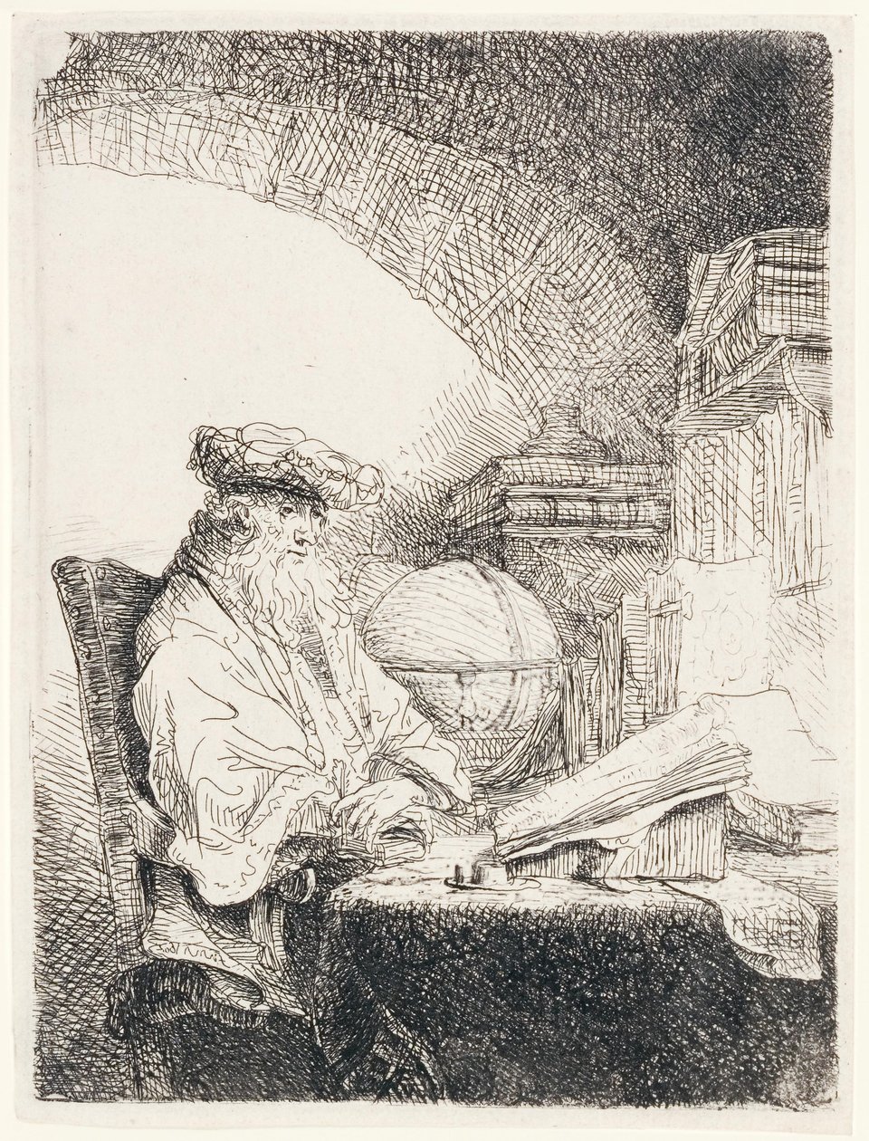 El Astrólogo, c.1643-45 de Ferdinand Bol
